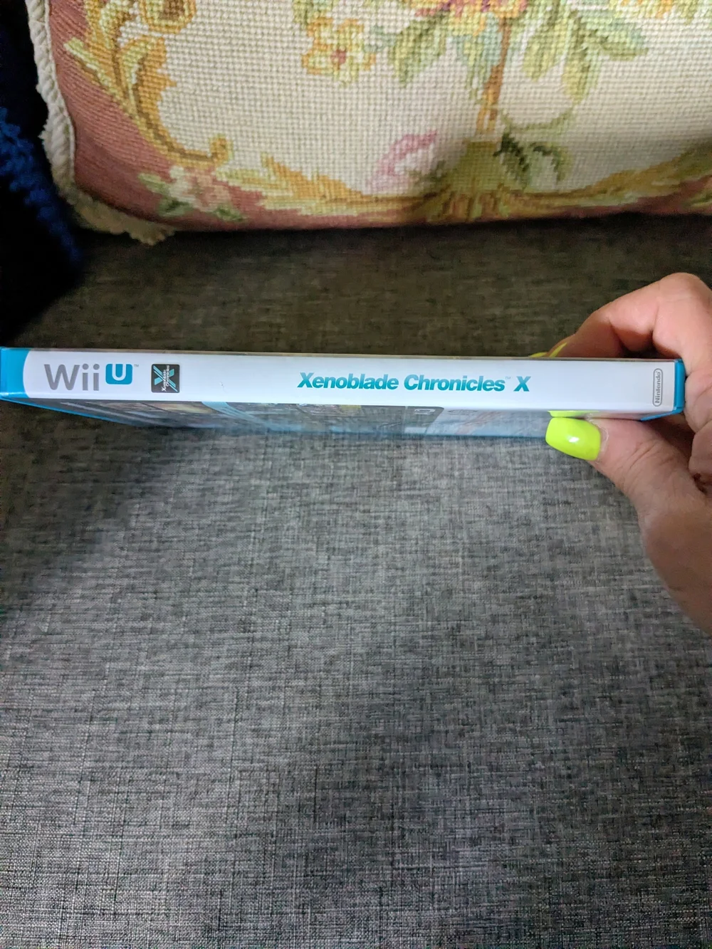 Nintendo Wii U Xenoblade Chronicles X - Blue Case